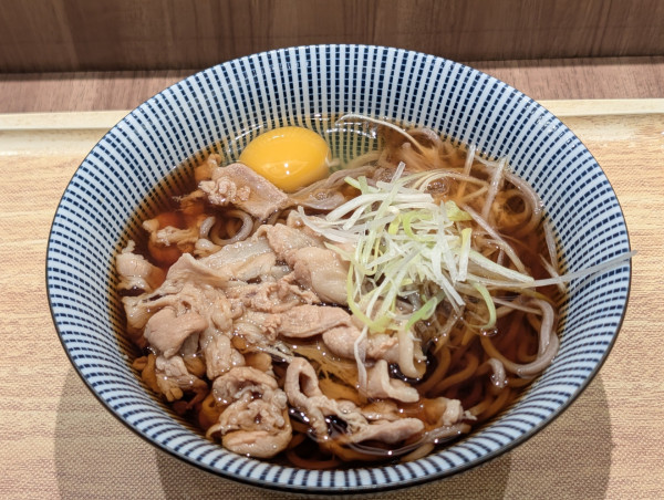 「月見肉そば（770円）」@蕎麦29東京の写真