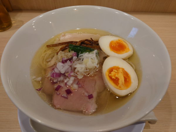 「特製塩中華蕎麦」@中華蕎麦 一心の写真