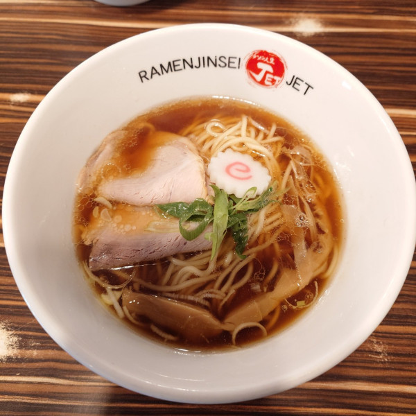 「醬油ラーメン」@ラーメン人生 JET 福島本店の写真