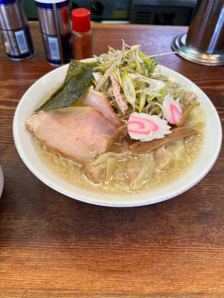 「ワンタン麺(並)」@良温(Ra-on)の写真