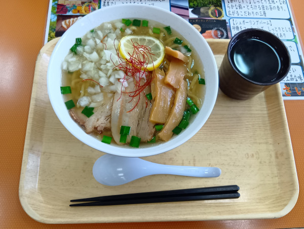 「中郷ラーメン」@中郷サービスエリア 下り スナックコーナーの写真