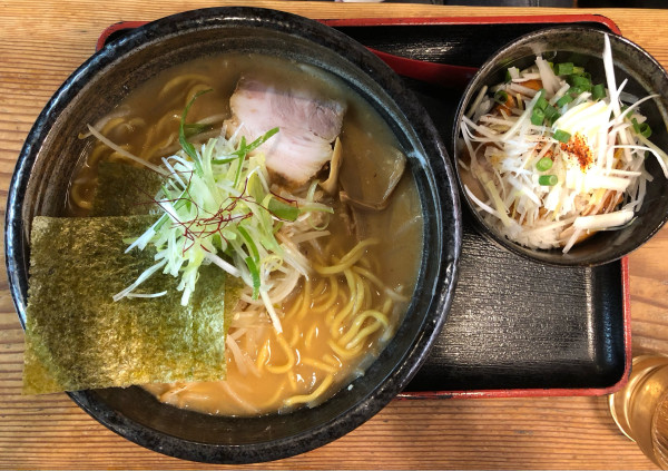 「濃厚味噌」@麺場 もっけいの写真