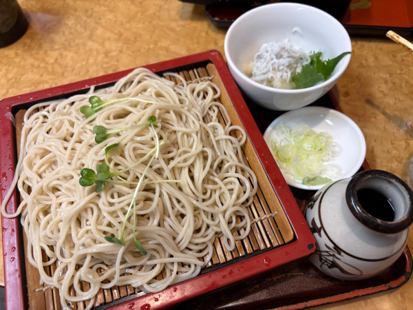 「大根おろしそば780円+他いろいろ」@おそば 長寿庵 柳ばし支店の写真