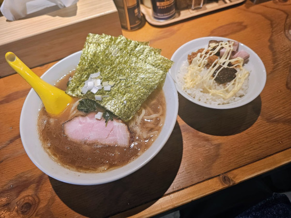 「ラーメン&ライス」@ハウスラーメン ヌードルズの写真