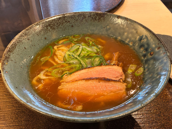 「鴨中華そば」@東京鴨中華そば店の写真