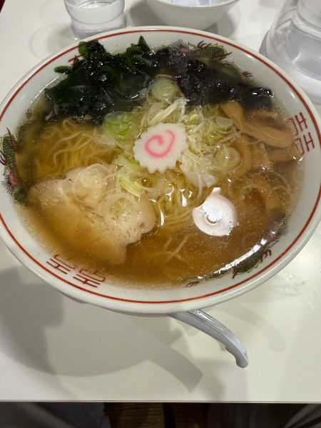 「あっさり中華そば大盛り」@麺屋 大当の写真
