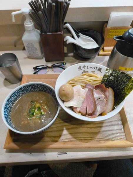 「特製極濃煮干しつけ麺+大盛　1730円」@煮干しつけ麺 宮元の写真