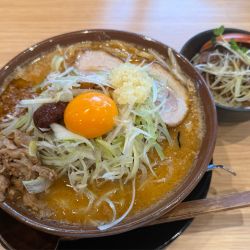 濃厚味噌極ミニチャーシュー丼セット
