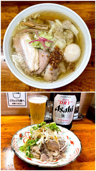「塩まるとくラーメン」@支那そば 福々亭の写真