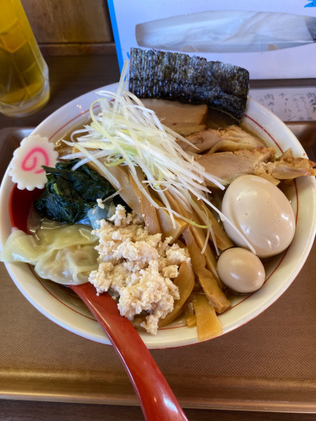 「特製佐野ラーメン　大盛」@佐野らーめん 利休の写真