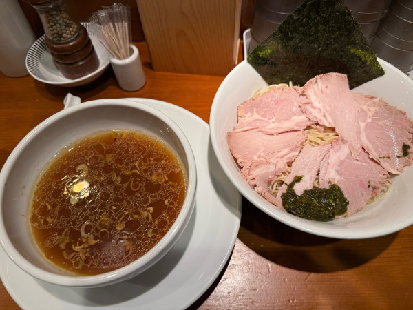 「昆布水つけ麺」@拉麺 伍年食堂の写真