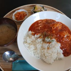チキントマトカレー 1210円