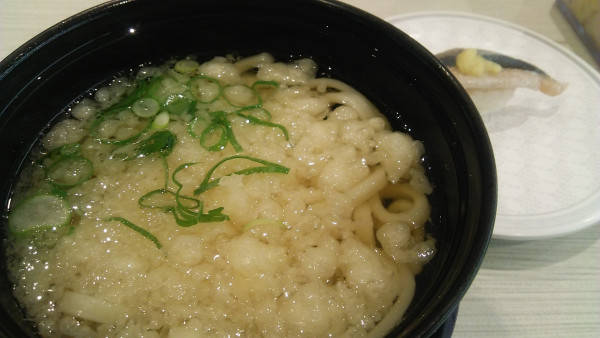 「かけうどん 264円」@はま寿司 鹿浜店の写真