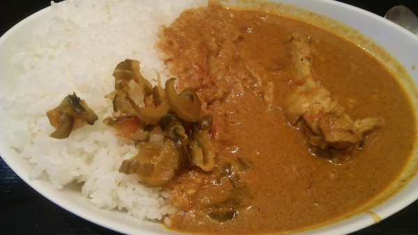 「よもだカレーライス 720円」@よもだそば 日本橋店の写真
