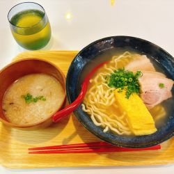 沖縄そば＋ボロボロジューシー