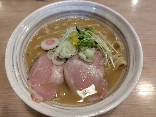 「鶏そば　塩」@MENYA BIBIRIの写真