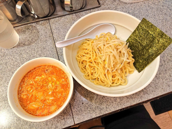 「辛味噌つけめん」@らーめん大慶 下井草店の写真