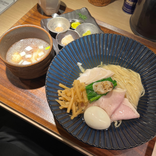 「『特製』帆立の昆布水つけ麺 黒【醤油】」@Tokyo Style Noodle ほたて日和の写真