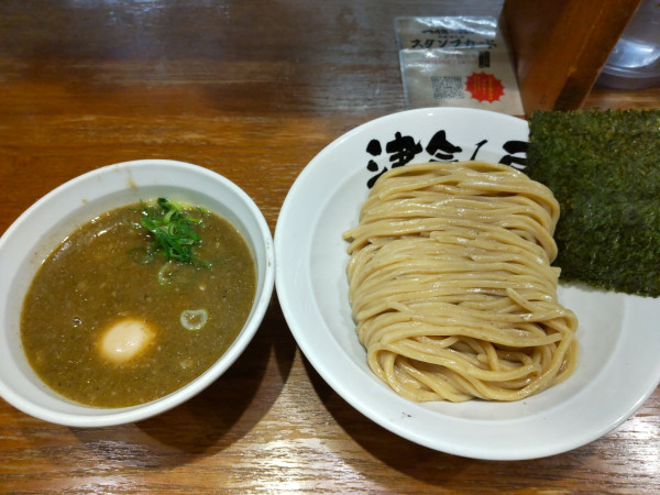 「味玉濃厚煮干しつけ麺 大盛」@つけ麺津気屋 武蔵浦和の写真