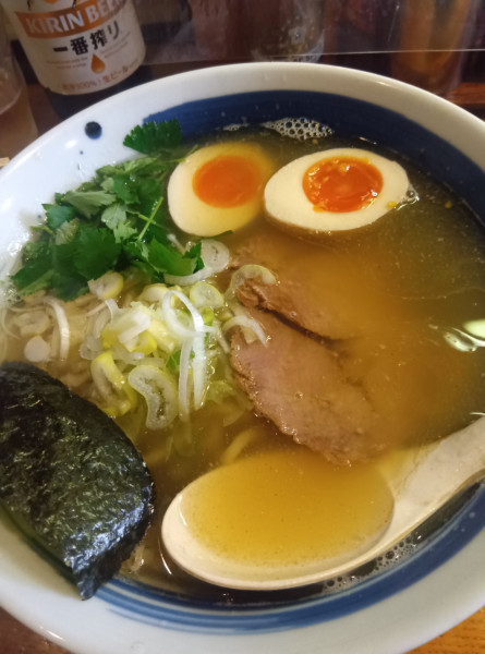 「黒煮干しそば」@麺屋 鶏口の写真