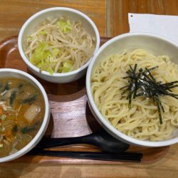 あごだし野菜つけそば中盛