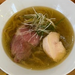 塩ラーメン 手揉み麺