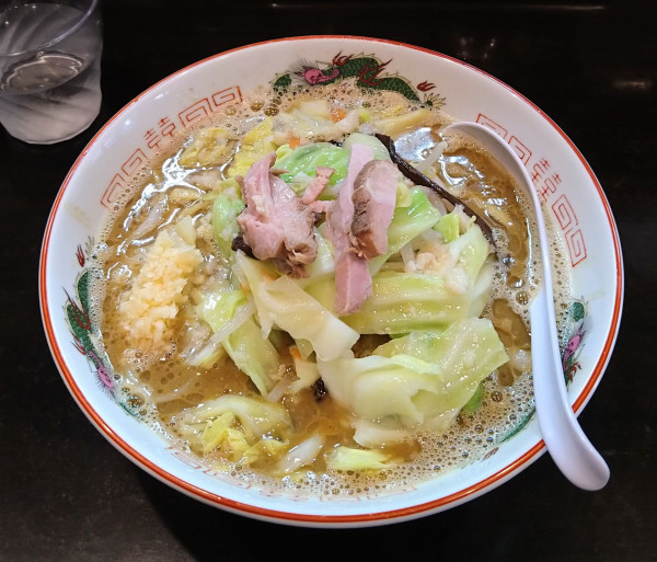 「カレー野菜ラーメン」@中野麺店の写真