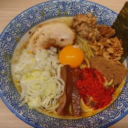 カレーまぜそば（並）¥1,100