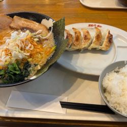 コテネギラーメン　S半ライス　ランチＡ