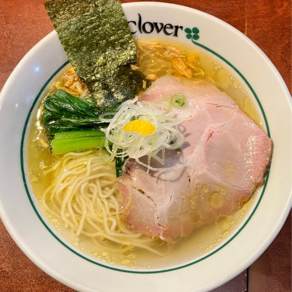 「塩らあめん1000円」@らあめんCloverの写真