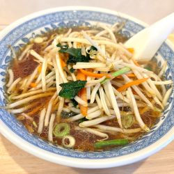 Aランチ:もやしラーメン(500¥)