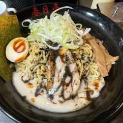 とん黒油そば(2玉)