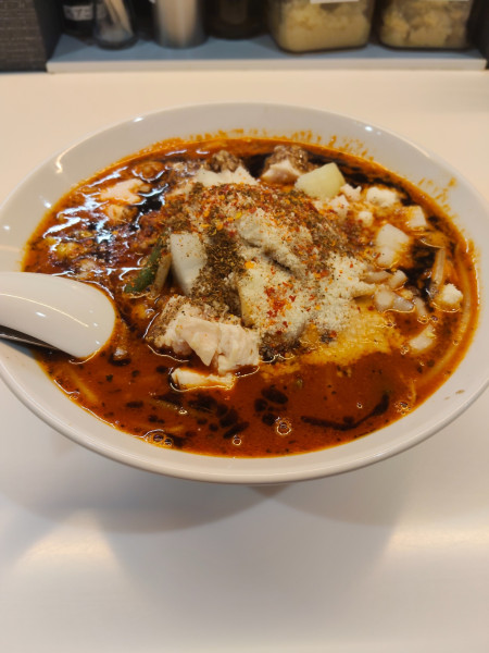 「チリトマトラーメン」@らーめん ぶたまろの写真