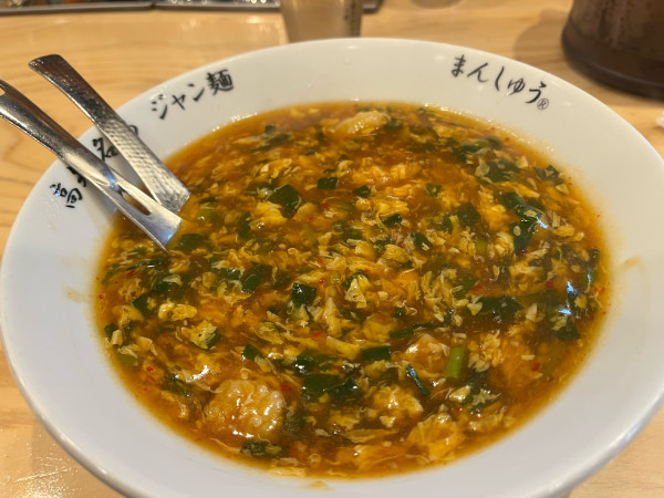 「じゃん麺」@まんしゅう 広島店の写真