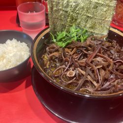 ラーメン（きくらげ）＋小ライス