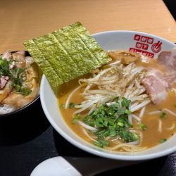 味噌らーめんセット（らーめん錦 大舘本店）