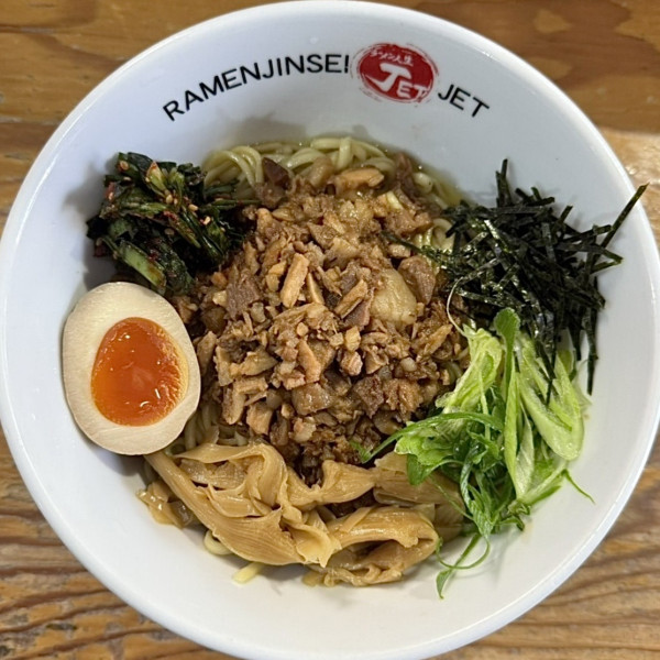 「あぶり豚そば」@ラーメン人生 JET 福島本店の写真