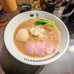 魚介豚骨味玉ラーメン 1,180円