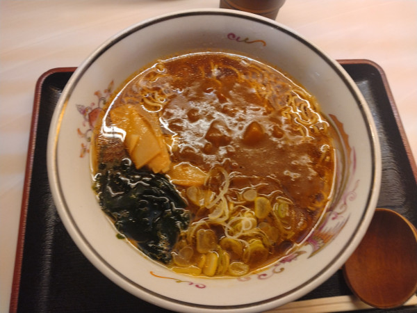 「カレーラーメン￥750-」@笠置そば 内神田店の写真