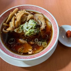 郡山ブラック　メンマ　辛しにんにく　660円