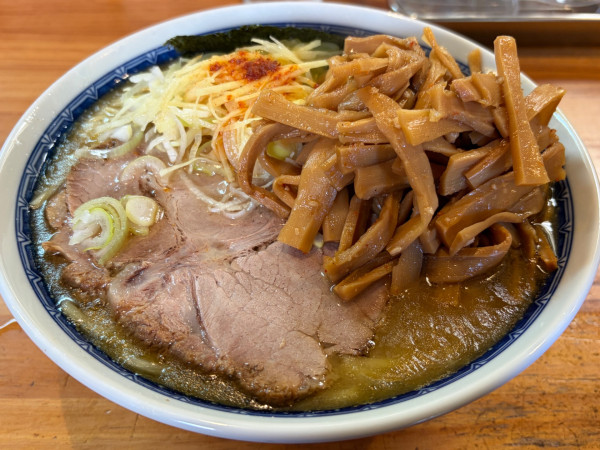 「塩メンマラーメン（並）」@自家製中華そば としおかの写真