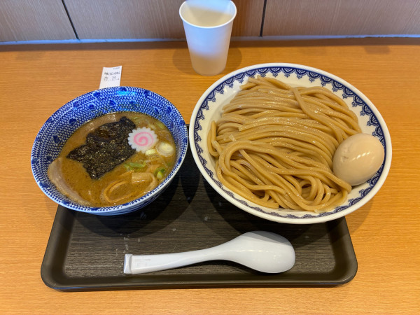 「味玉つけ麺　大盛（720g）1190円」@次念序の写真