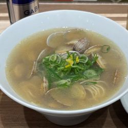 あさり塩ラーメン大盛（600）