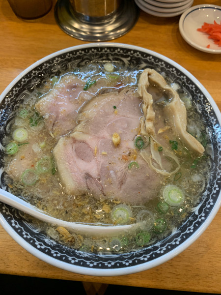 「塩、チャーシュー増し」@ラーメン ろくでなし 宗像店の写真