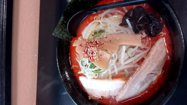 「赤辛味噌野菜ラーメン」@らーめん玄 神楽店の写真