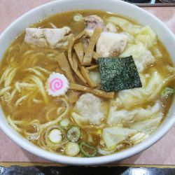 中華そば並塩味ワンタン