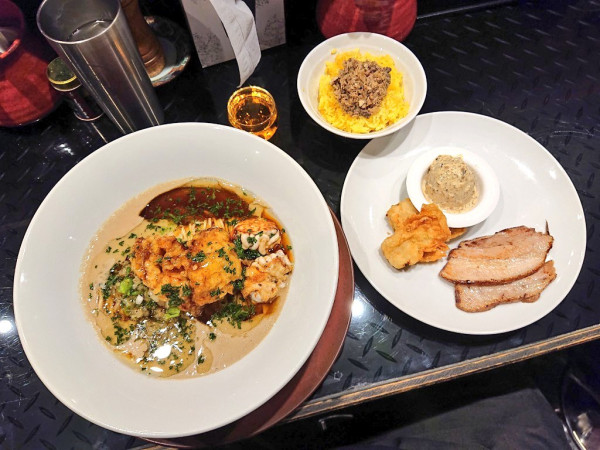 「【限定】白子と白みそとパセリバター、など」@トーキョーニューミクスチャーヌードル 八咫烏 CHIKARABOの写真