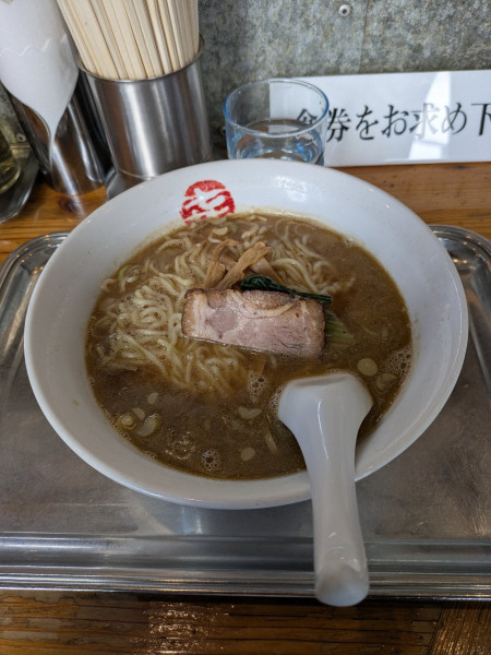 「中華そば（小）　チャーハン（小）」@中華そば まるきの写真