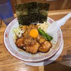 限定極太あぶらそば1200円