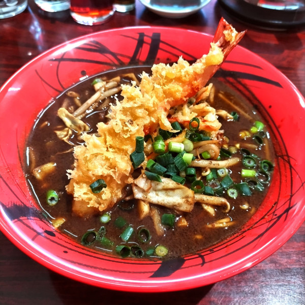 「濃厚味噌天ぷららーめん（￥950）」@和風な らーめん うましの写真